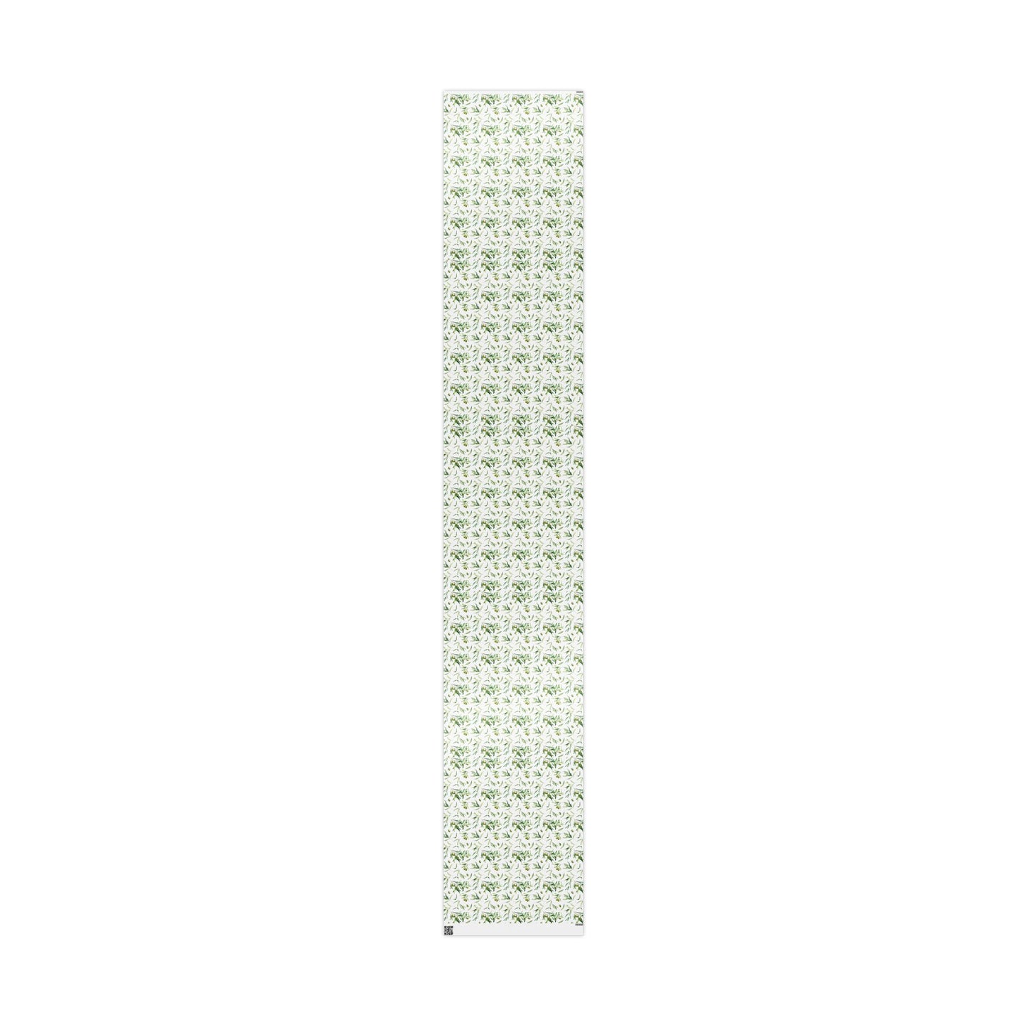Olive Branch and Leaf Islamic Gift Wrapping Paper – Watercolor Olive Leaf Design for Eid, Ramadan & Special Occasions