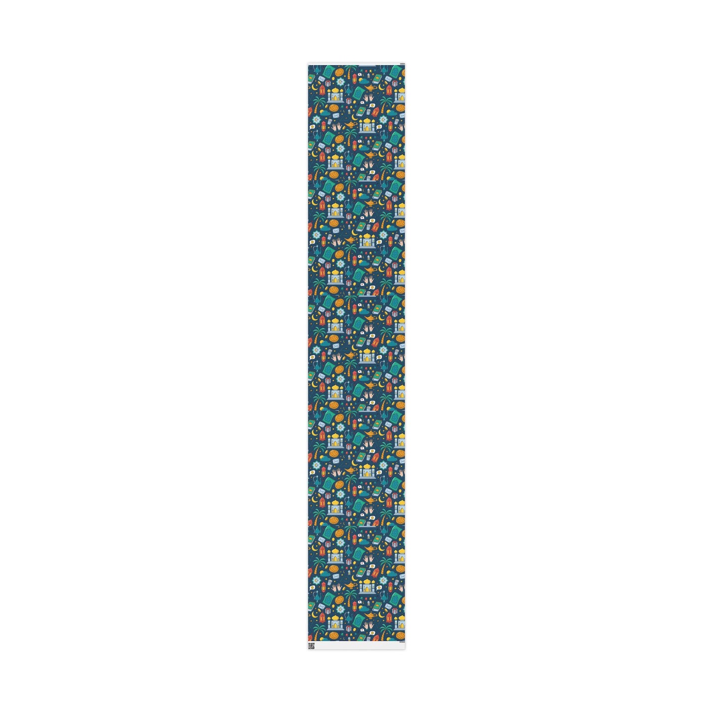 Colorful Islamic Gift Wrapping Paper – Festive Eid & Ramadan Doodle Design