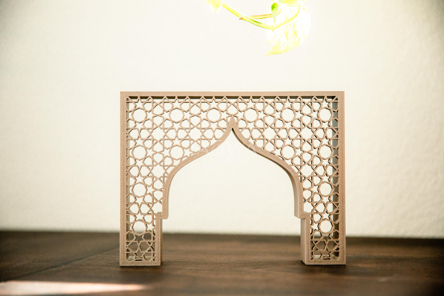 Mini Islamic Arch Mihrab Decor | Geometric Home Decoration | Ramadan & Eid Table Accent