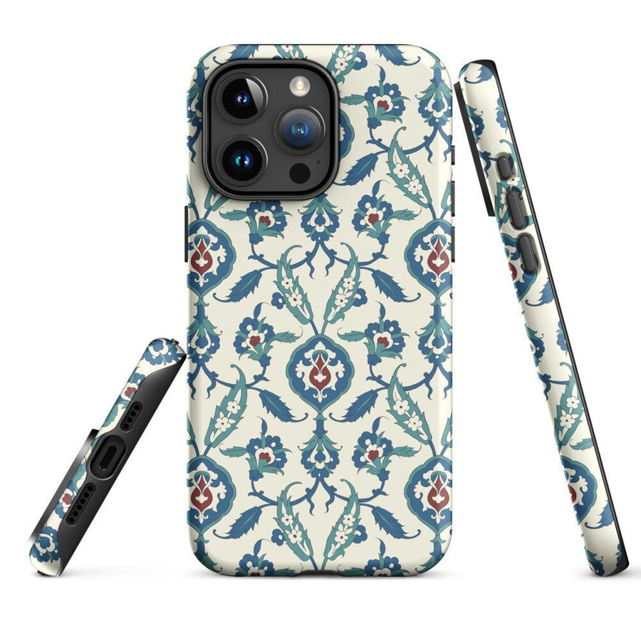 Arabesque Ottoman Garden Floral Design Phone Case for iPhone® – Taqwa Arts