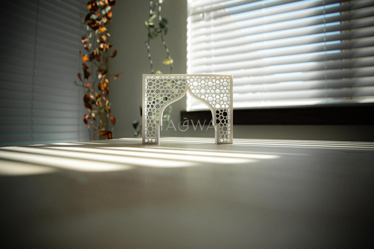 Mini Islamic Arch Mihrab Decor | Geometric Home Decoration | Ramadan & Eid Table Accent
