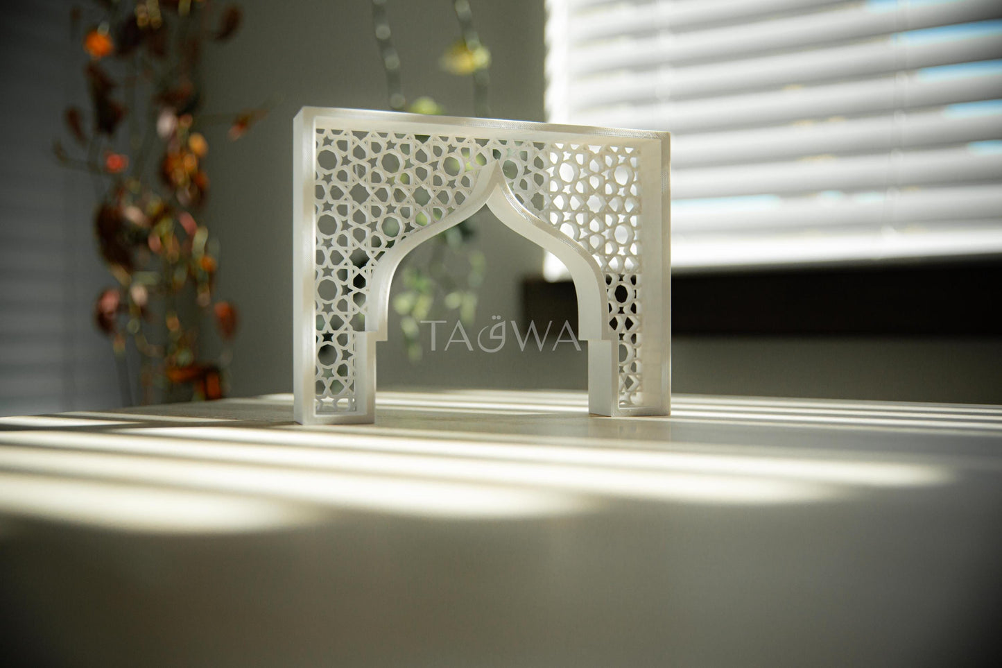 Mini Islamic Arch Mihrab Decor | Geometric Home Decoration | Ramadan & Eid Table Accent