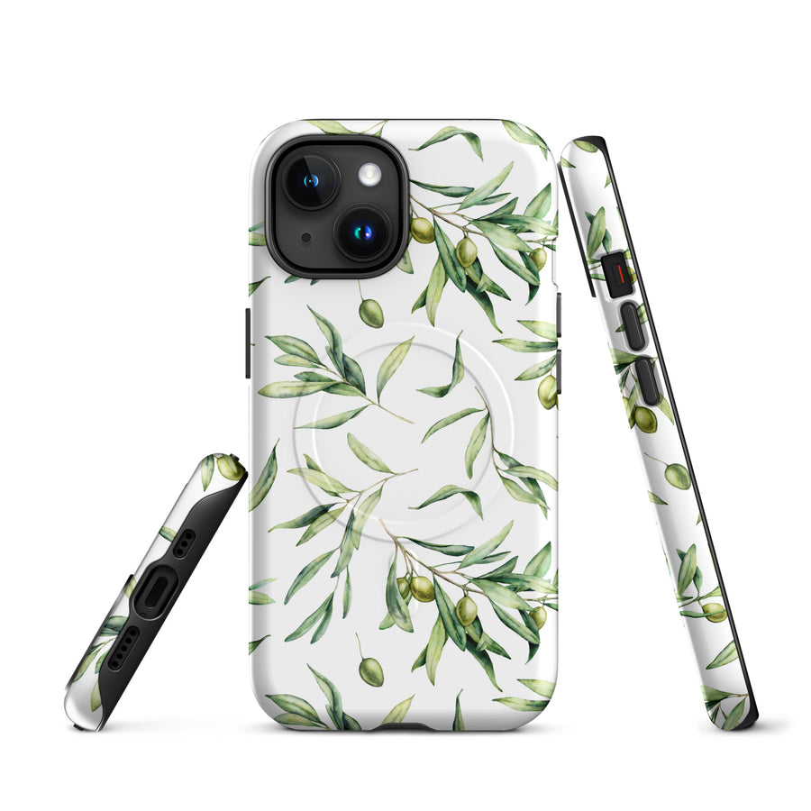 Olive Branch MagSafe® Tough Case for iPhone® – Taqwa Arts