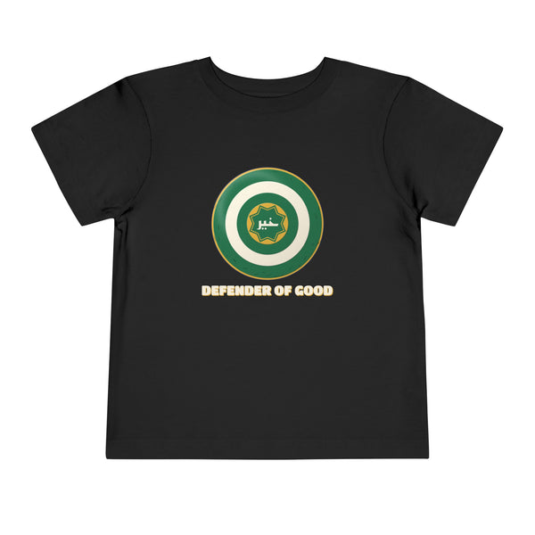 Defender of Good Shield Toddler T-Shirt in Black – AdabStars