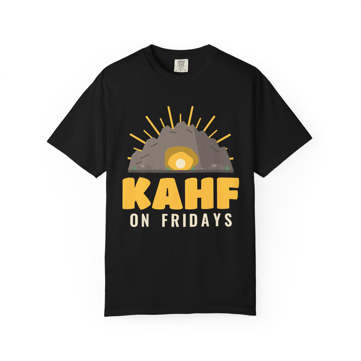 Kahf on Fridays Islamic Heavyweight T-Shirt in Black – AdabStars