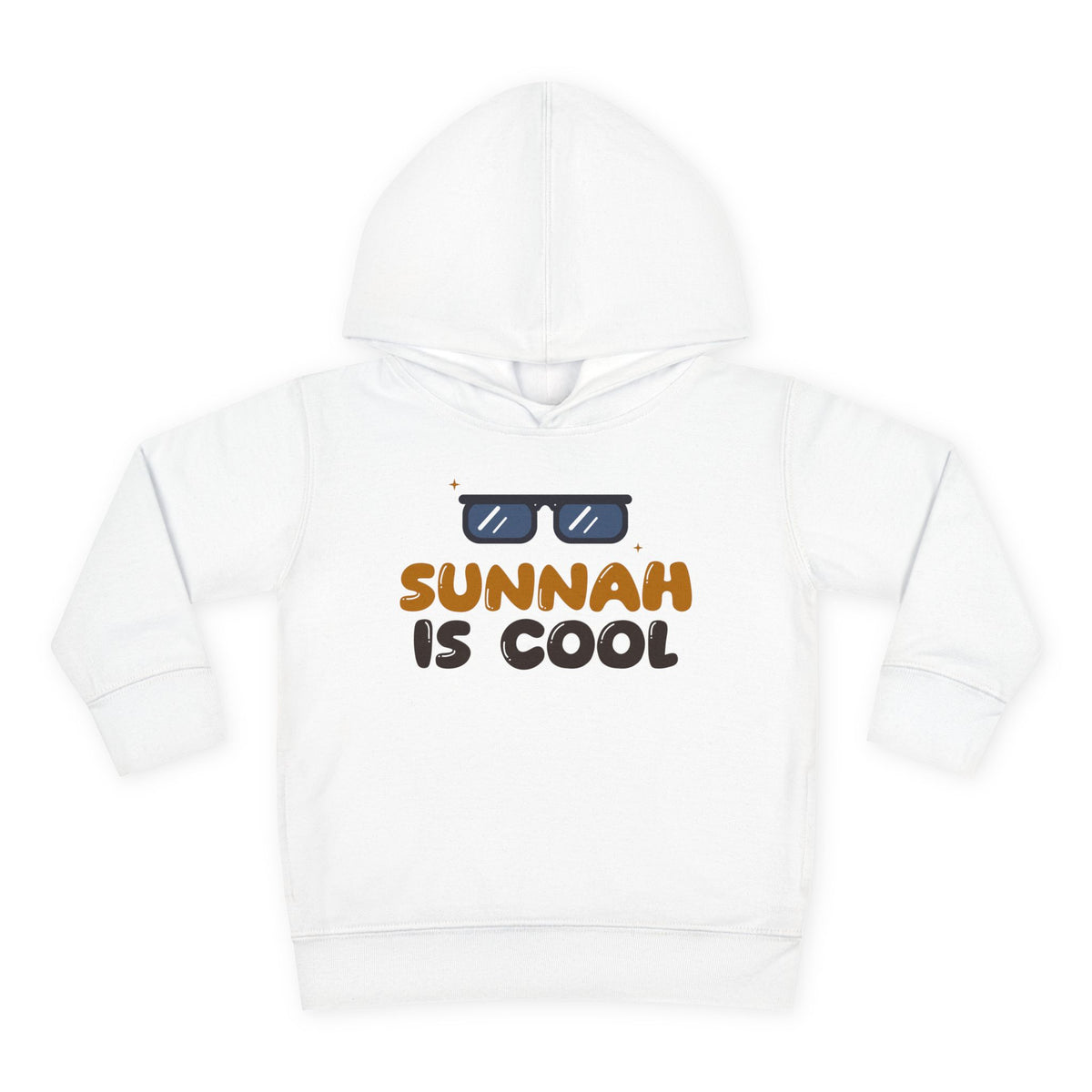 Sunnah Is Cool Islamic Toddler Hoodie in White – AdabStars