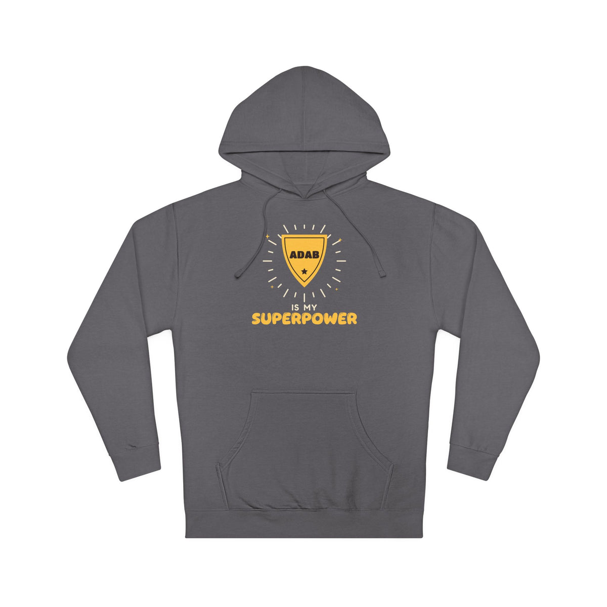 Adab Superpower Islamic Hoodie | Is My Superpower Kids Islamic Manners Hero Crest | AdabStars Islamic Kids Apparel