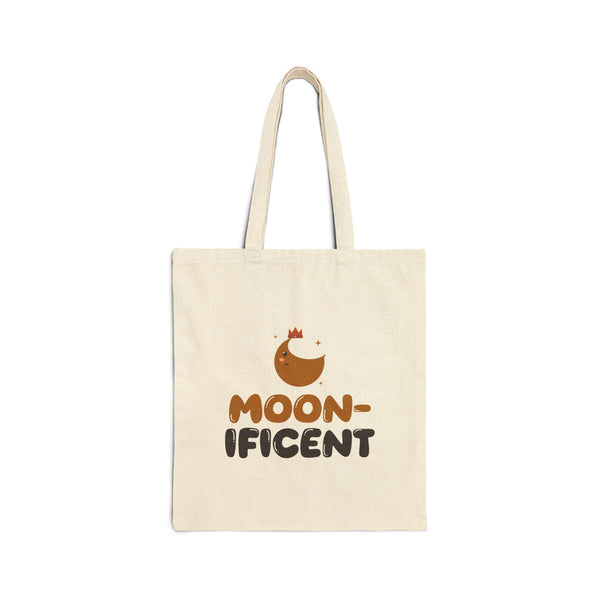 Moon-Ificent Canvas Tote Bag in Natural, double-sided print – AdabStars