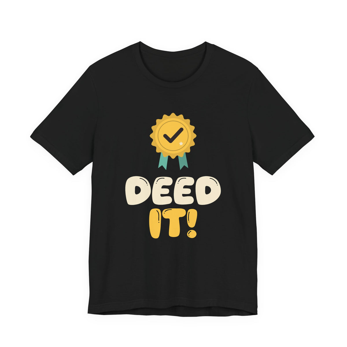 Deed It! Islamic Shirt | It Muslim Kids Good Deeds Islamic Award Rosette Pun | AdabStars Islamic Kids Apparel