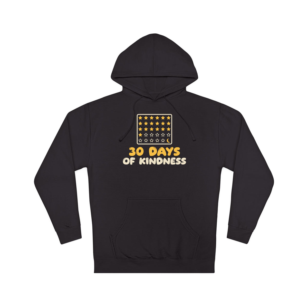 30 Days Of Kindness Ramadan Hoodie | Ramadan Kids Star Chart Good Deeds | AdabStars Islamic Kids Apparel