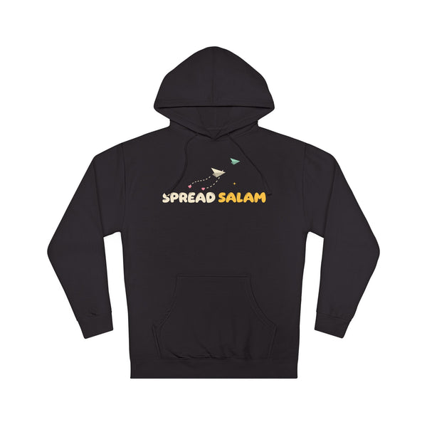 Spread Salam Islamic Hoodie in Black – AdabStars