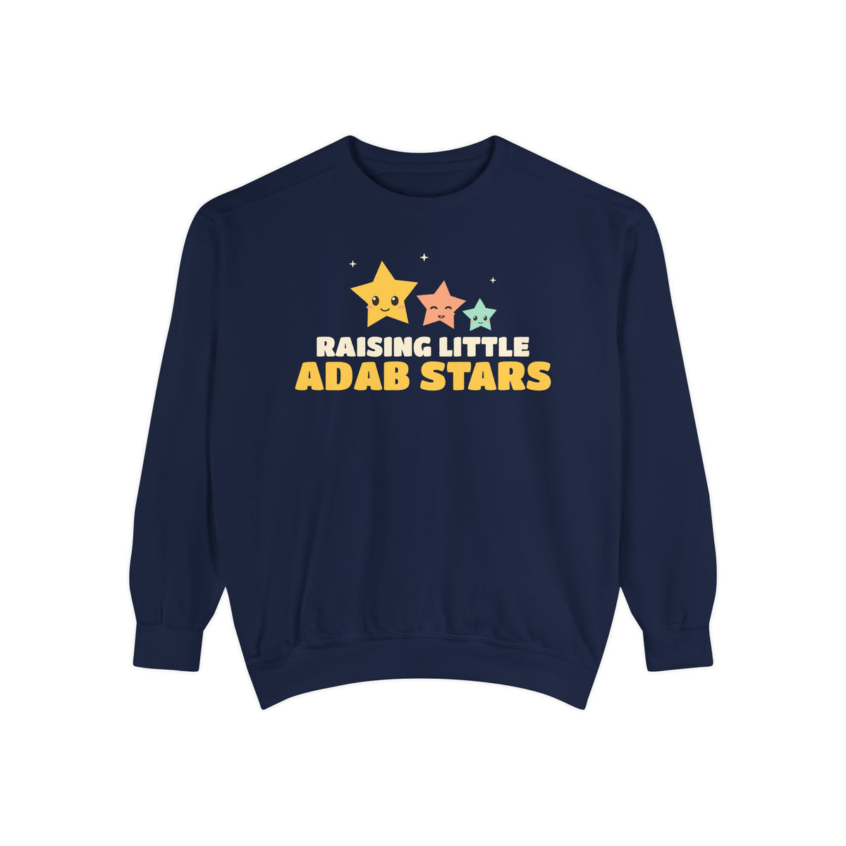 Raising Little Adab Stars Ramadan Sweatshirt | Muslim Parent Raising Little Adab Stars Mom Dad Manners | AdabStars Islamic Apparel