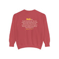 Be Like Nuh (AS) Sweatshirt | Prophet Nuh (Noah) Perseverance Story, Qur'an 71:5-7 on the Back | AdabStars