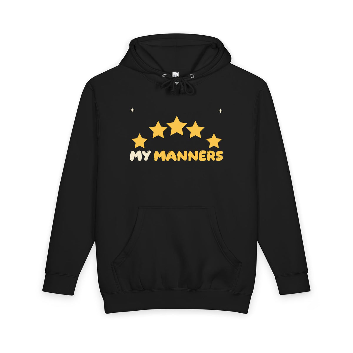My Manners Rated Islamic Heavyweight Premium Heavyweight Hoodie in Black – AdabStars
