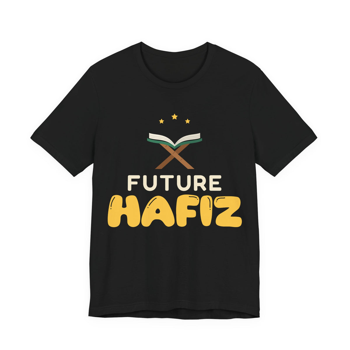 Future Hafiz Islamic Shirt | Muslim Boys Quran Memorization Book Stand Stars | AdabStars Islamic Kids Apparel