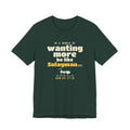 Be Like Sulayman (AS) Shirt, Front Print | Prophet Sulayman (Solomon) Gratitude Story | AdabStars