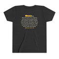 Be Like Musa (AS) Kids Tee | Prophet Musa (Moses) Courage Story, Qur'an 26:61-63 on the Back | AdabStars