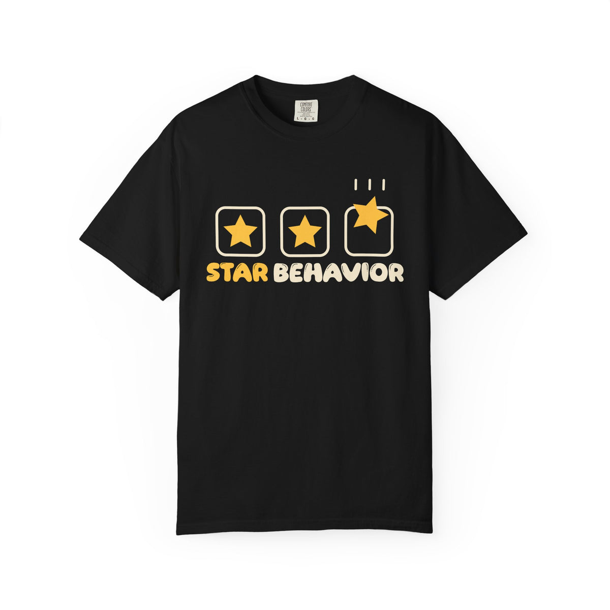 Star Behavior Islamic Heavyweight T-Shirt in Black – AdabStars