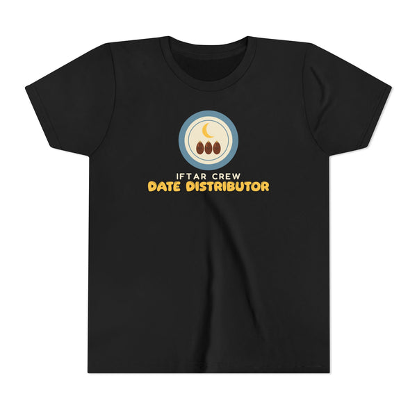 Iftar Crew: Date Distributor Kids T-Shirt in Black – AdabStars