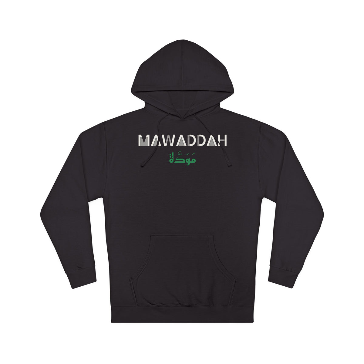 Mawaddah Dual Language Hoodie in Black – AdabStars
