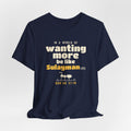 Be Like Sulayman (AS) Shirt, Front Print | Prophet Sulayman (Solomon) Gratitude Story | AdabStars