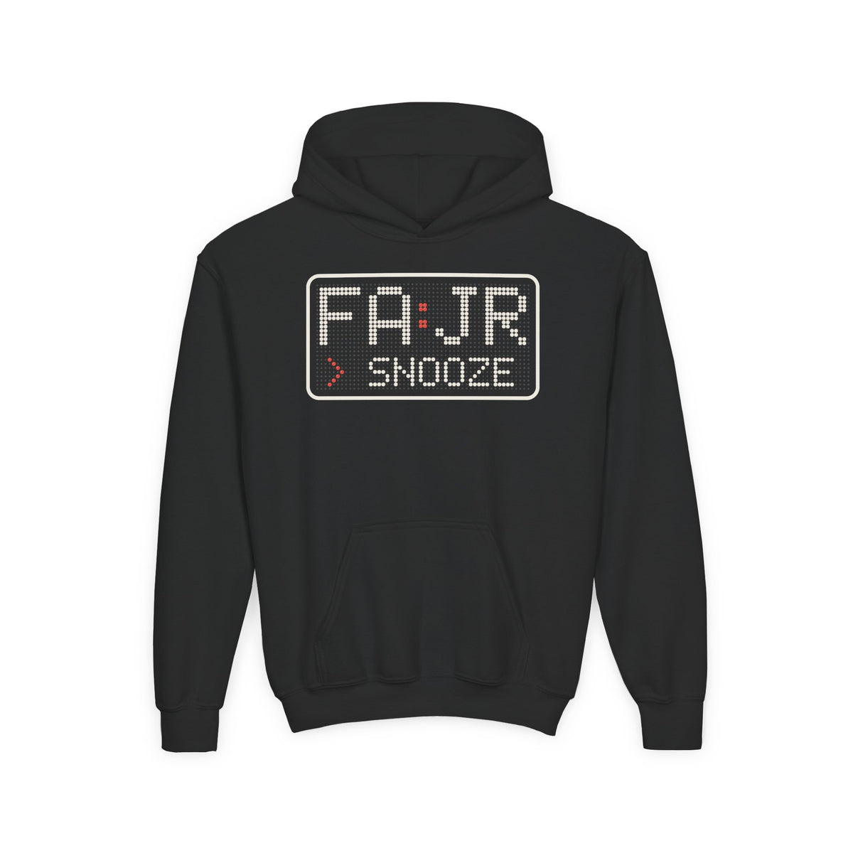 Fajr > Snooze Islamic Kids Hoodie in Black – AdabStars