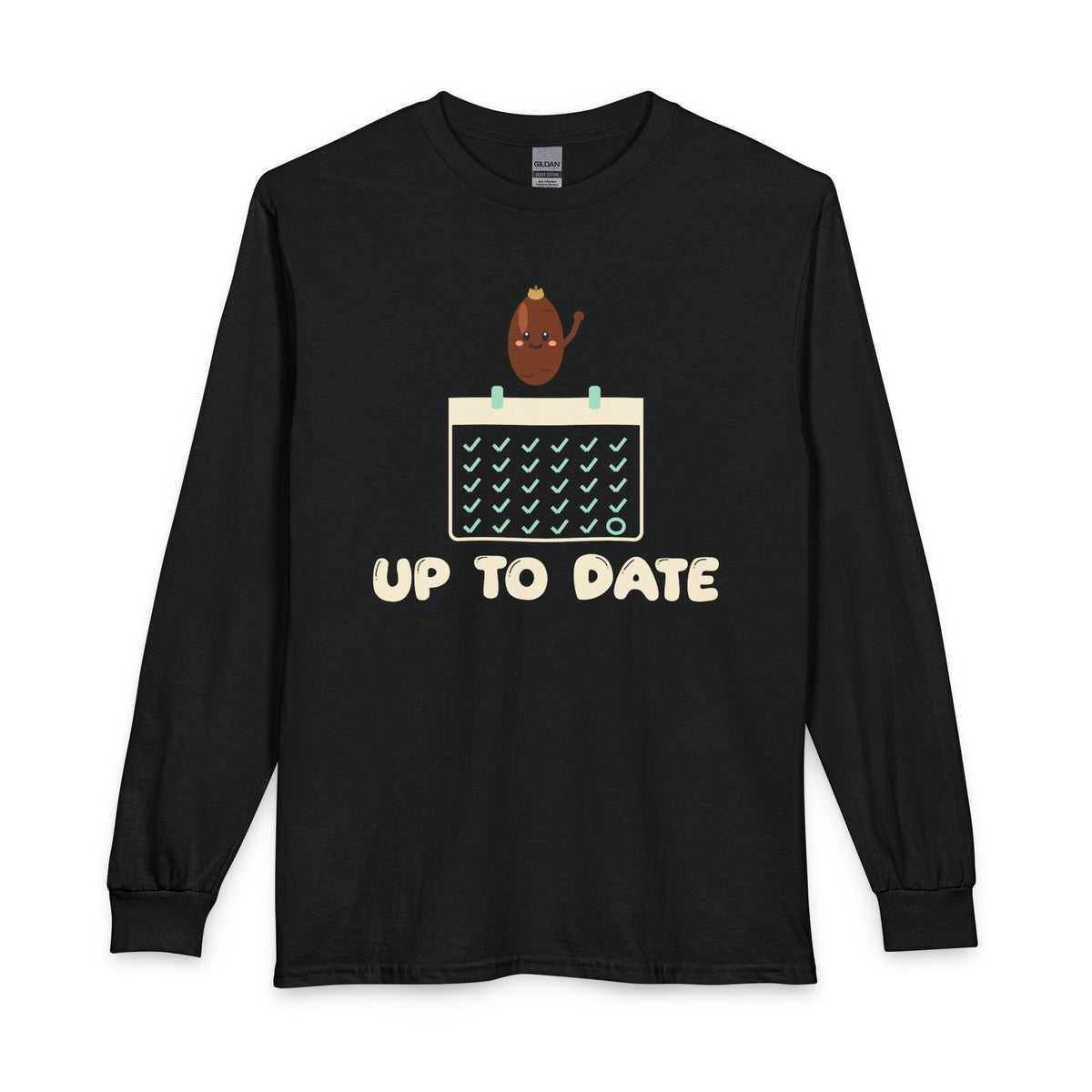 Up To Date Ramadan Long Sleeve Shirt in Black – AdabStars