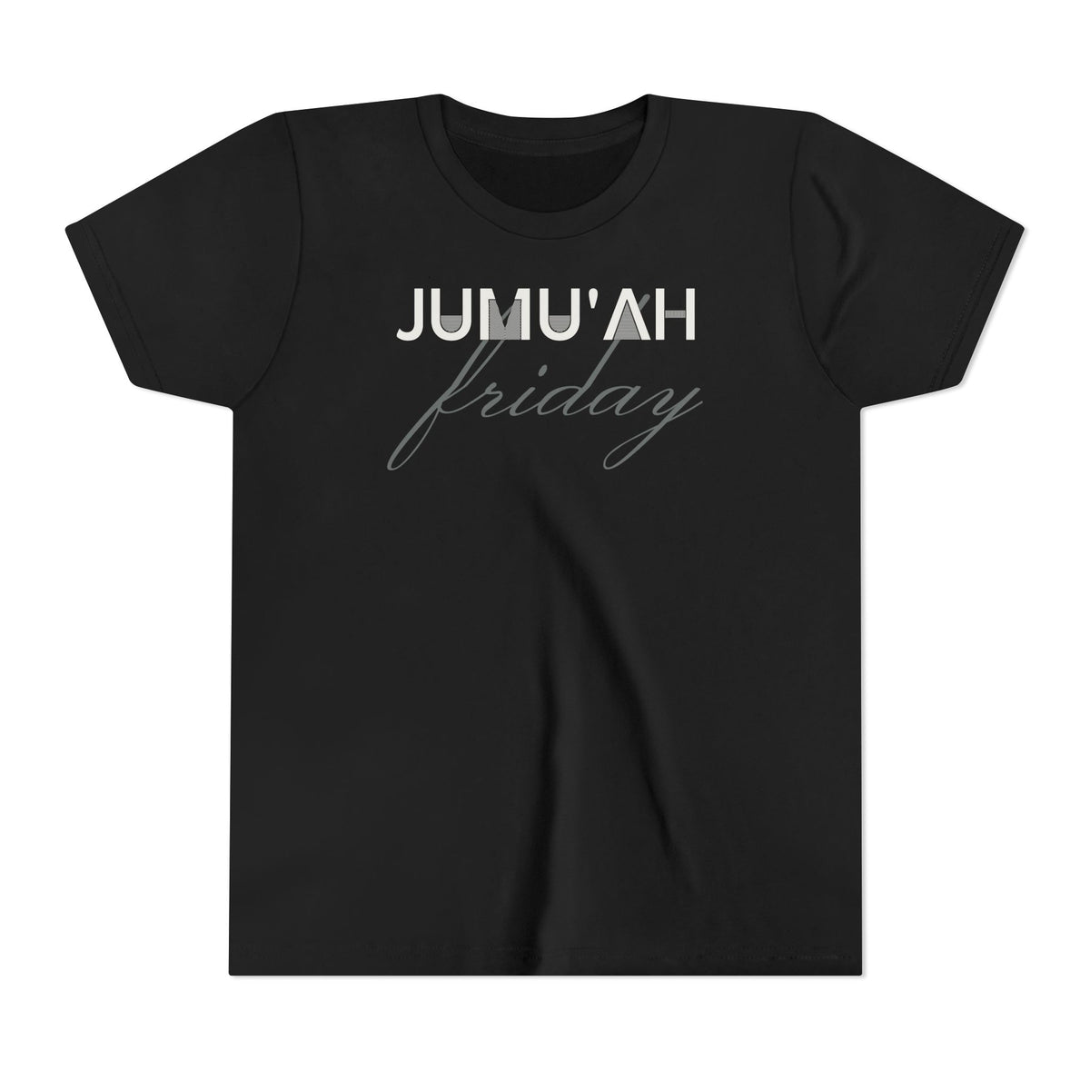 Jumu'ah Friday Islamic Kids T-Shirt in Black – AdabStars