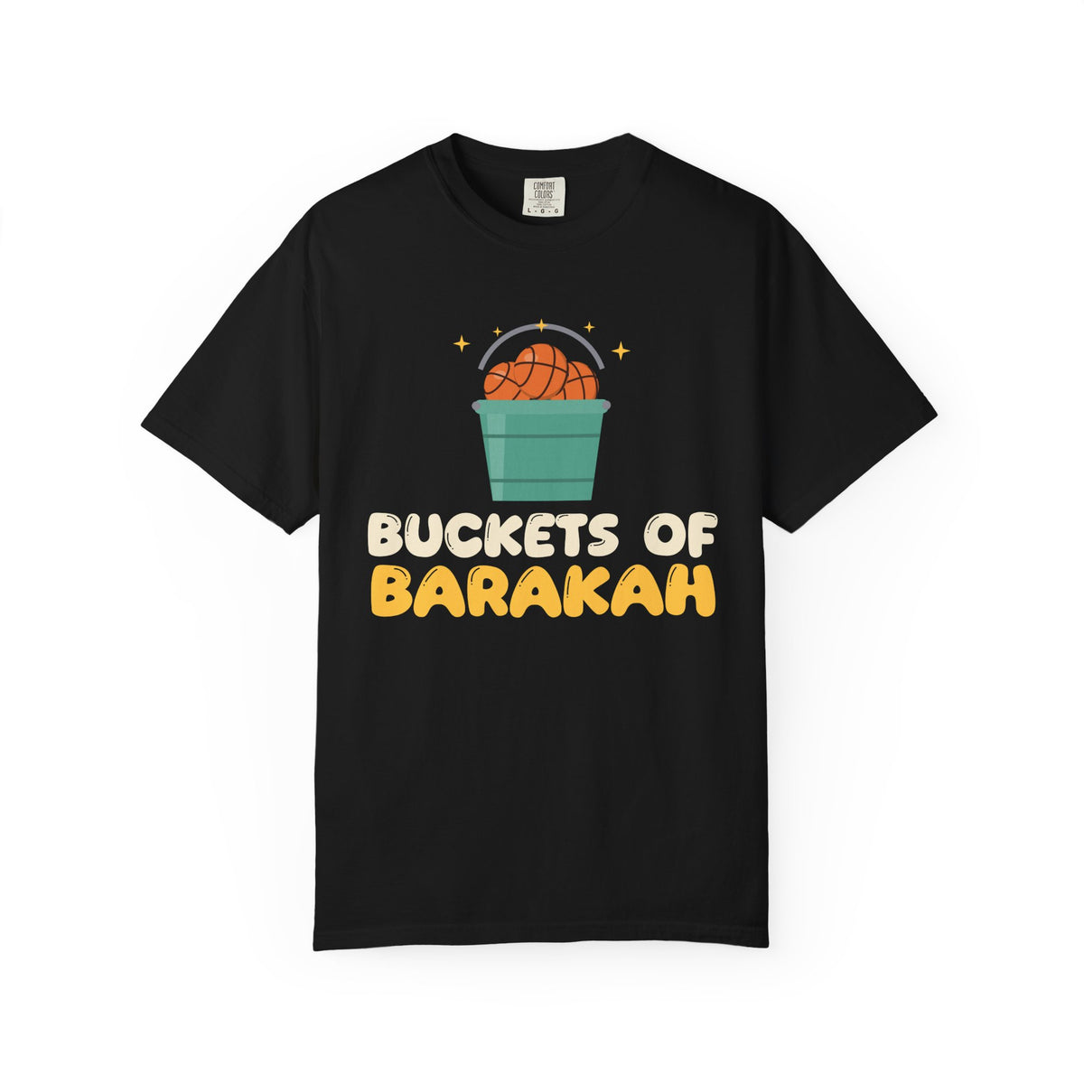 Buckets Of Barakah Muslim Heavyweight T-Shirt – AdabStars