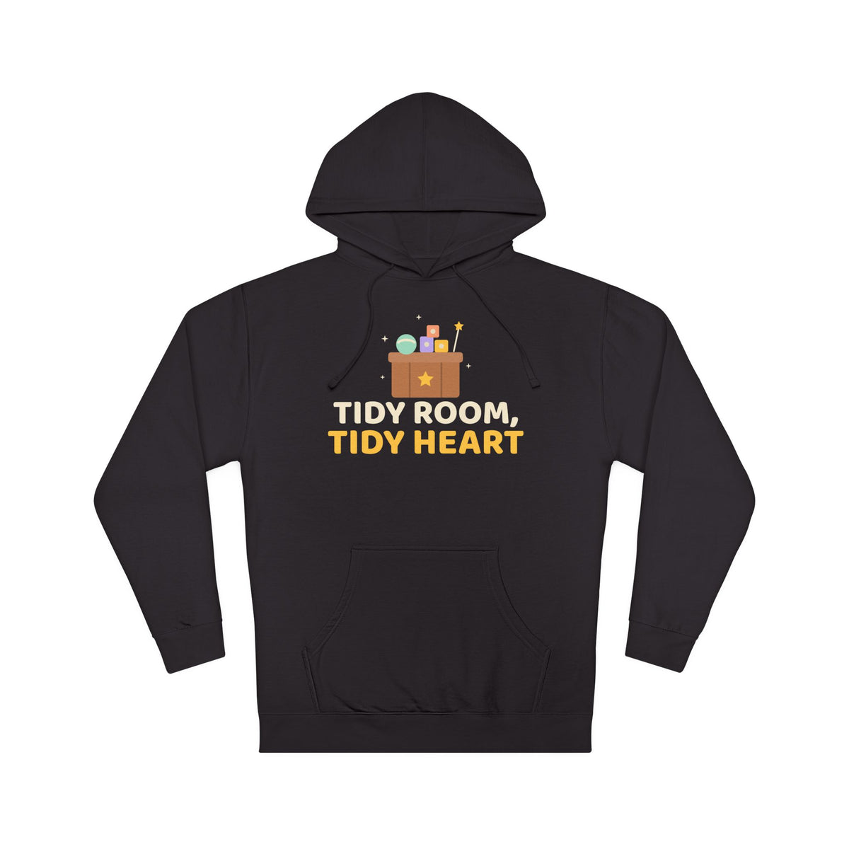 Tidy Room Tidy Heart Islamic Hoodie | Adab Kids Tidy Room Neat Heart Toy Box Clean Up Muslim | AdabStars Islamic Kids Apparel