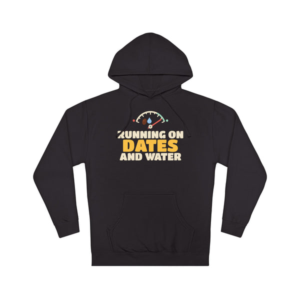 Running On Dates And Water Hoodie in Black – AdabStars