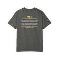 Be Like Isa (AS) Heavyweight Tee | Prophet Isa (Jesus) Gentleness Story, Qur'an 19:30-32 on the Back | AdabStars