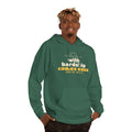 With Hardship Comes Ease Hoodie | Surah Ash-Sharh Qur'an 94:5-6 on the Back Islamic Reminder | AdabStars