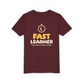 Fast Learner Ramadan Kids Tee | Ramadan Kids First Fasting Pun Stopwatch | AdabStars Islamic Kids Apparel