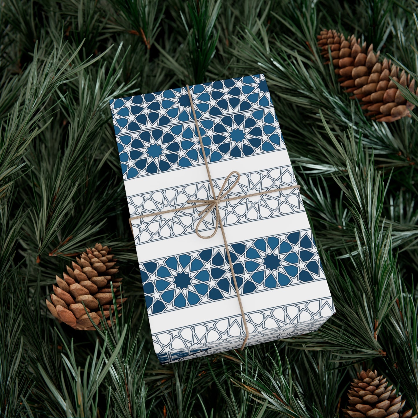 Wrapping Paper - Islamic Geometric Art Pattern Gift Wrap Papers