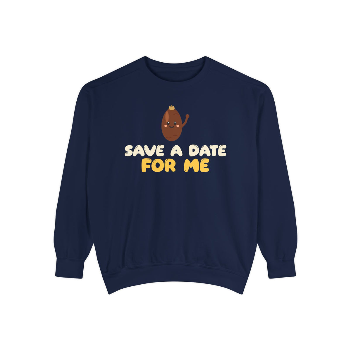 Save A Date For Me Ramadan Sweatshirt | Ramadan Iftar Kids Sweet Fruit Pun | AdabStars Islamic Kids Apparel