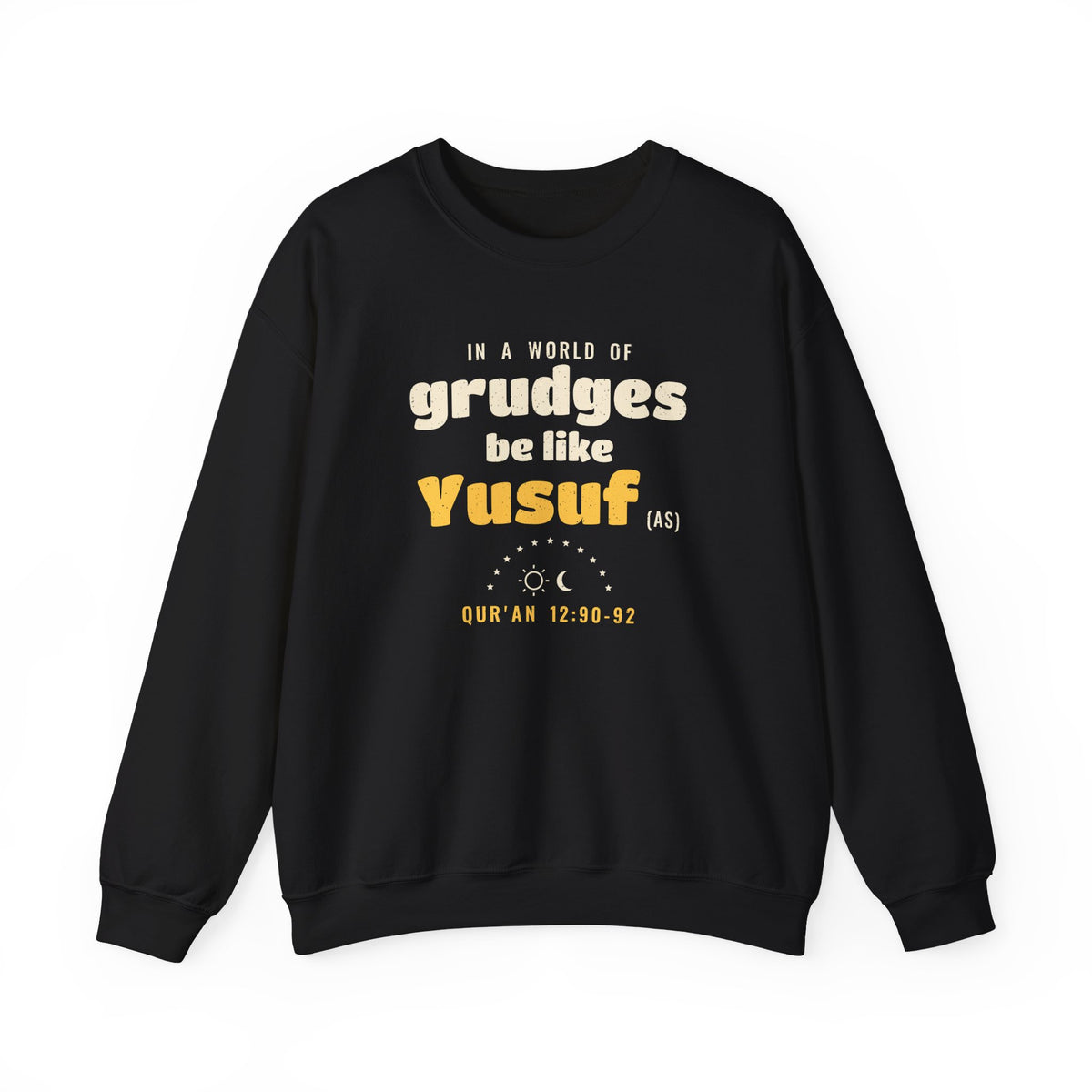 Be Like Yusuf (AS) Crewneck Sweatshirt in Black – AdabStars