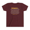 Be Like Sulayman (AS) Kids Tee | Prophet Sulayman (Solomon) Gratitude Story, Qur'an 27:18-19 on the Back | AdabStars