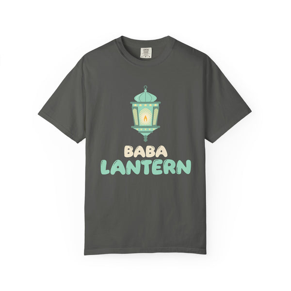 Baba Lantern Ramadan Heavyweight Tee | Ramadan Dad Matching Family Lanterns Eid | AdabStars Islamic Apparel