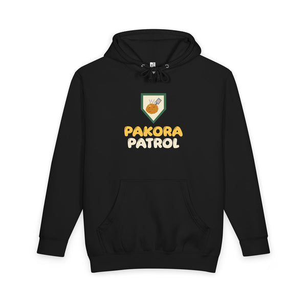 Pakora Patrol Ramadan Heavyweight Premium Heavyweight Hoodie in Black – AdabStars