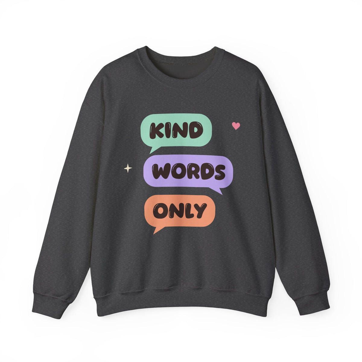 Kind Words Only Islamic Crewneck Sweatshirt – AdabStars