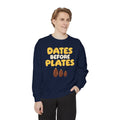 Dates Before Plates Ramadan Sweatshirt | Ramadan Iftar Kids Family Food Pun | AdabStars Islamic Apparel