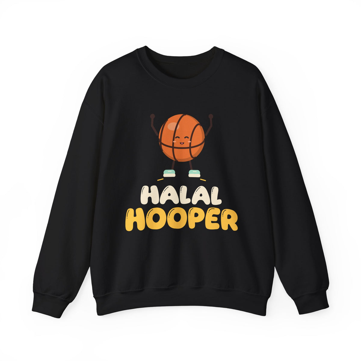 Halal Hooper Muslim Crewneck Sweatshirt in Black – AdabStars