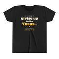 Be Like Yunus (AS) Kids Tee | Prophet Yunus (Jonah) Hope Story, Qur'an 21:87-88 on the Back | AdabStars