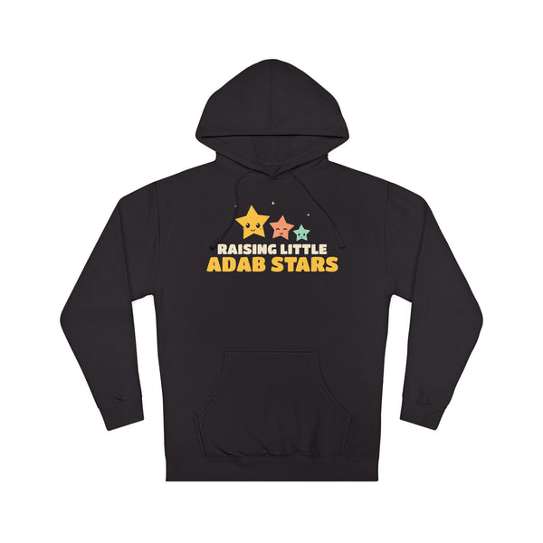 Raising Little Adab Stars Islamic Hoodie | Muslim Parent Raising Little Adab Stars Mom Dad Manners | AdabStars Islamic Apparel