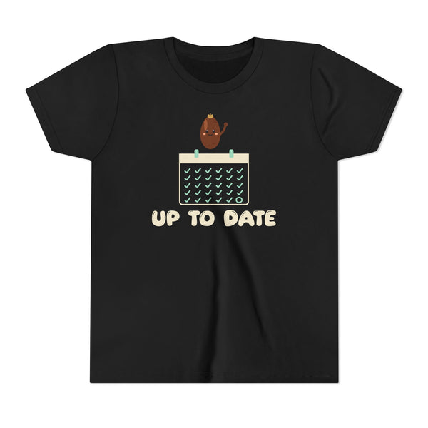 Up To Date Kids T-Shirt in Black – AdabStars