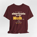 Be Like Nuh (AS) Shirt, Front Print | Prophet Nuh (Noah) Perseverance Story | AdabStars