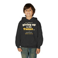 Be Like Yunus (AS) Kids Hoodie | Prophet Yunus (Jonah) Hope Story, Qur'an 21:87-88 on the Back | AdabStars