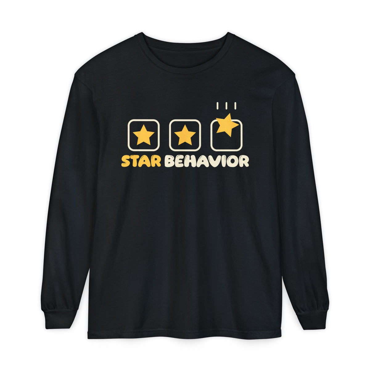 Star Behavior Ramadan Long Sleeve Shirt | Kids Adab Good Manners Reward Chart Muslim | AdabStars Islamic Kids Apparel