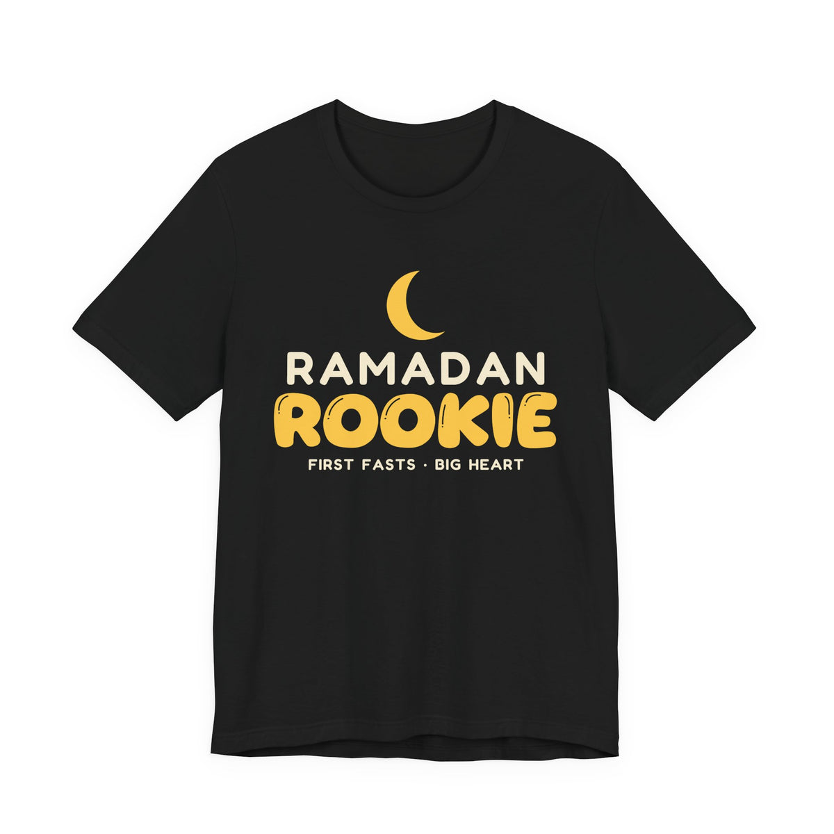 Ramadan Rookie Shirt | Kids First Fasting Crescent Beginner Fast | AdabStars Islamic Kids Apparel